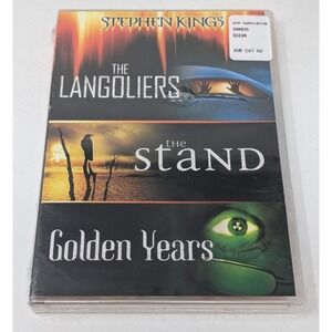 Stephen King DVD Set of 3 (The Langoliers / The Stand / Golden Years) New Sealed